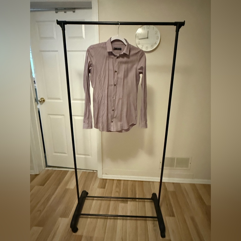 DSQUARED2 Casual Purple Button Down Shirt